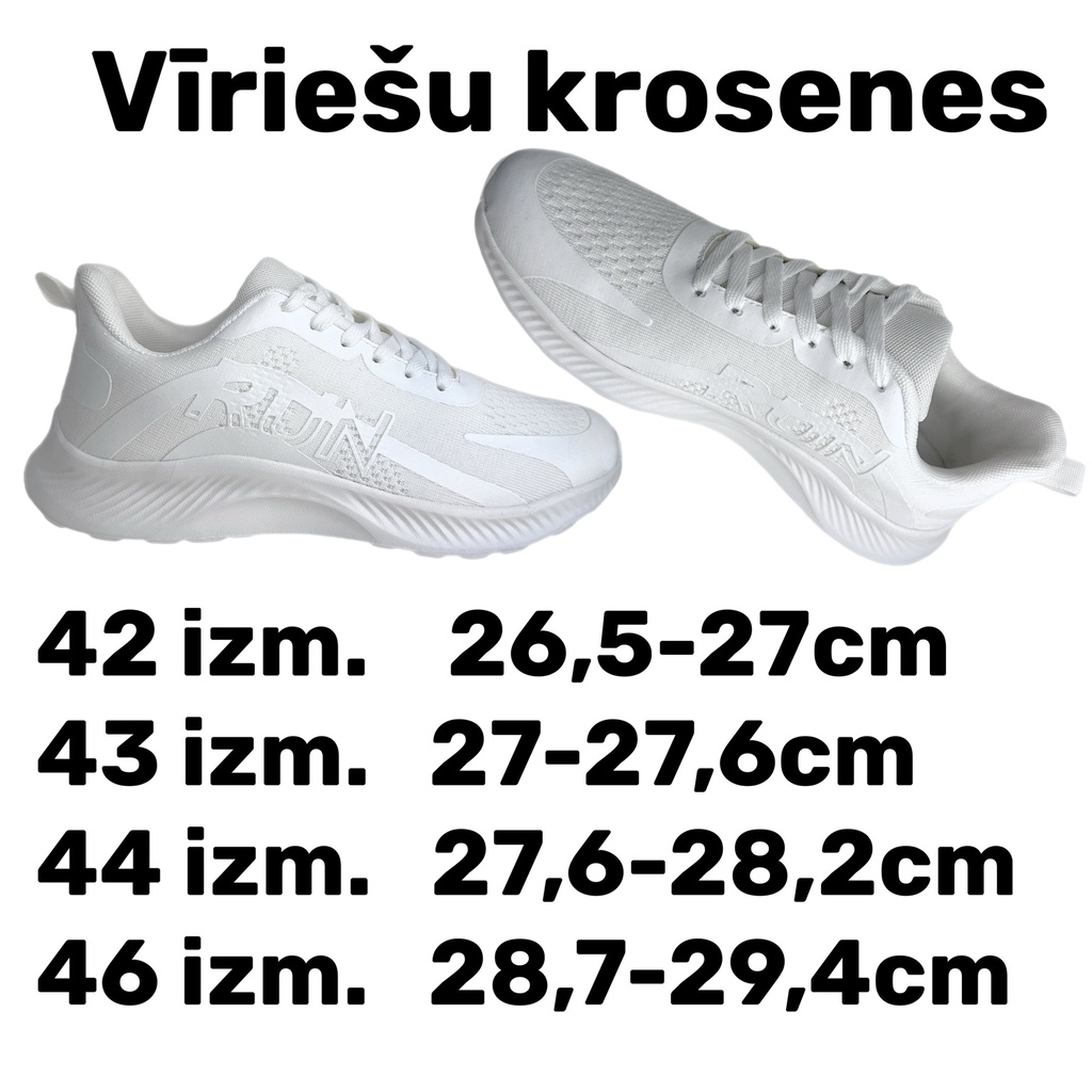 Vīriešu sporta/brīvā laika apavi.