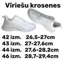 Vīriešu sporta/brīvā laika apavi.