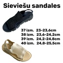 Sieviešu sandales.