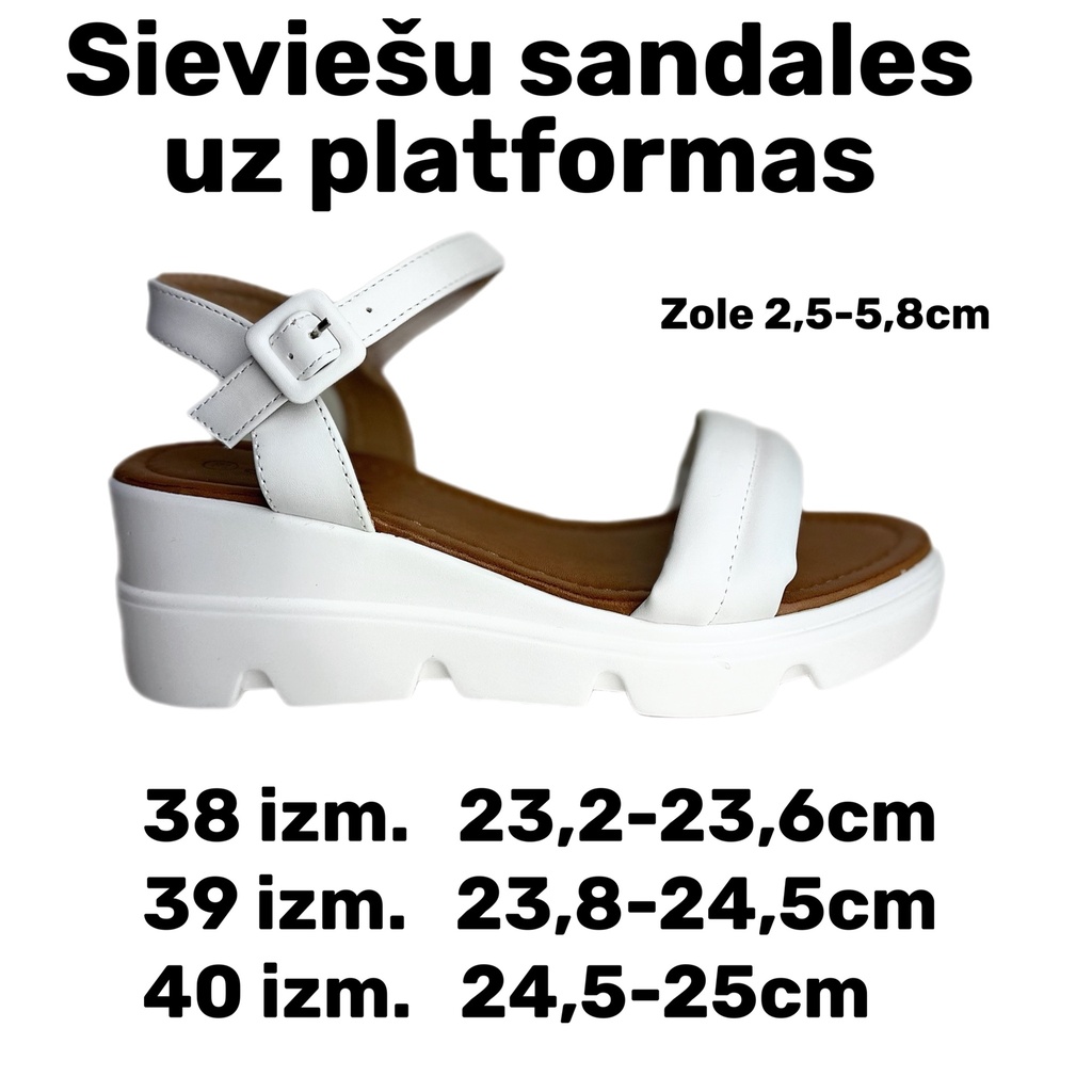 Sieviešu sandales.