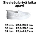 Sieviešu brīvā laika apavi.
