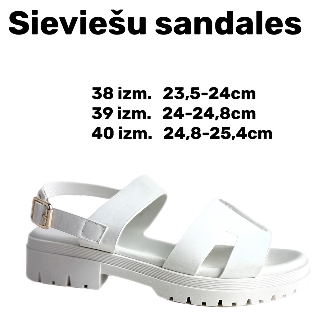 Sieviešu sandales.