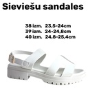 Sieviešu sandales.