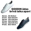 GOODIN ādas brīvā laika apavi sievietēm.