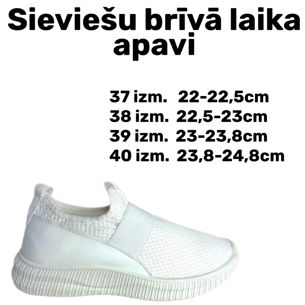 Sieviešu brīvā laika apavi.