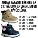 Bērnu ziemas zābaciņi.