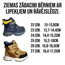 Ziemas zābaciņi bērniem.