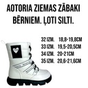 Ziemas zābaki bērniem.