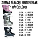 Ziemas zābaki bērniem.