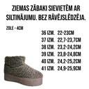 Sieviešu ziemas zābaki.