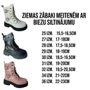 Bērnu ziemas zābaciņi.