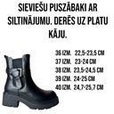 Sieviešu demisezonas/ziemas puszābaki.