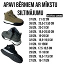 Ziemas zābaciņi bērniem.